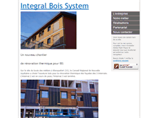 Tablet Screenshot of integralbois.fr
